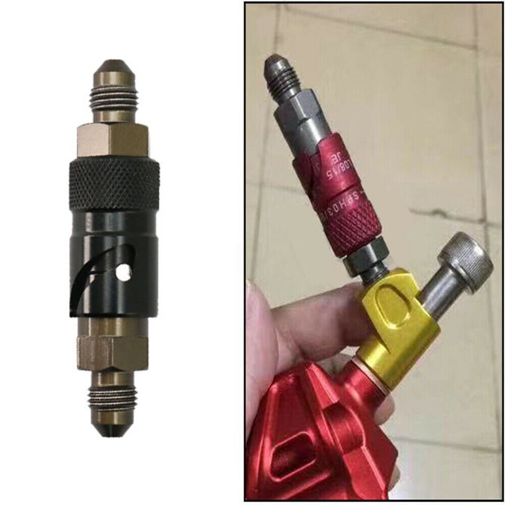 Black AN3 Quick Release Disconnect Dry Break Coupling Fitting Connector