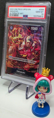 【PSA10】サカズキ　OP02-099 PSA 10 Sakazuki OP02 099 Alt art Paramount War One Piece Card Game