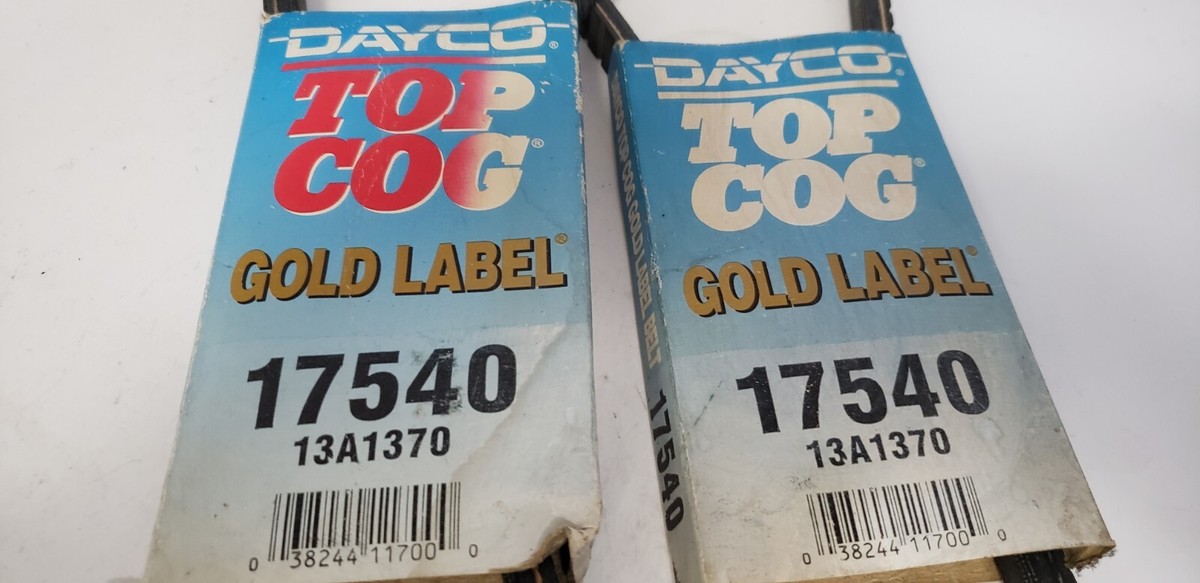 ヴィンテージ　チェーンベルト DAYCO 17540 TOP COG GOLD LABEL V BELT, .53