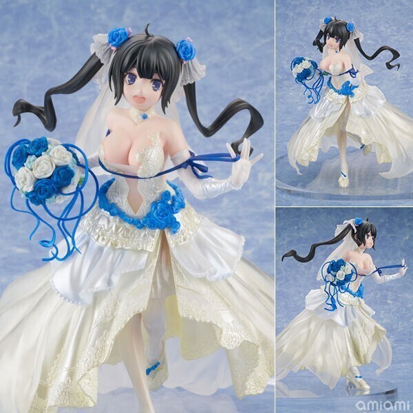 FuRyu F:NEX DanMachi Hestia Wedding Dress 1/7 Scale Figure New