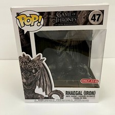 Funko Pop! Figura Vinilo Juego de Tronos #47 Rhaegal (Hierro) Exclusiva CAJA DAÑADA