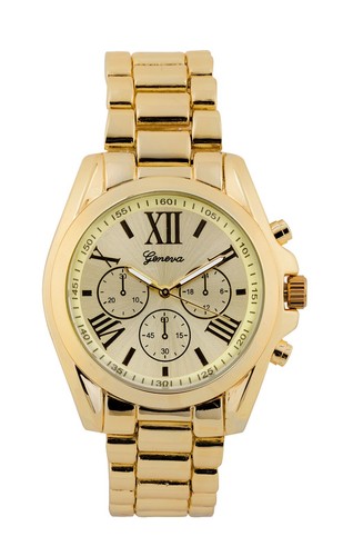 Festina Boyfriend Montre Chronographe Femme Acier Doré Rose F20639/2