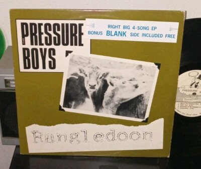 #ad #ad Pressure Boys Rangledoon EP Record 1984 NORTH CAROLINA NC PUNK INDIE $17.46