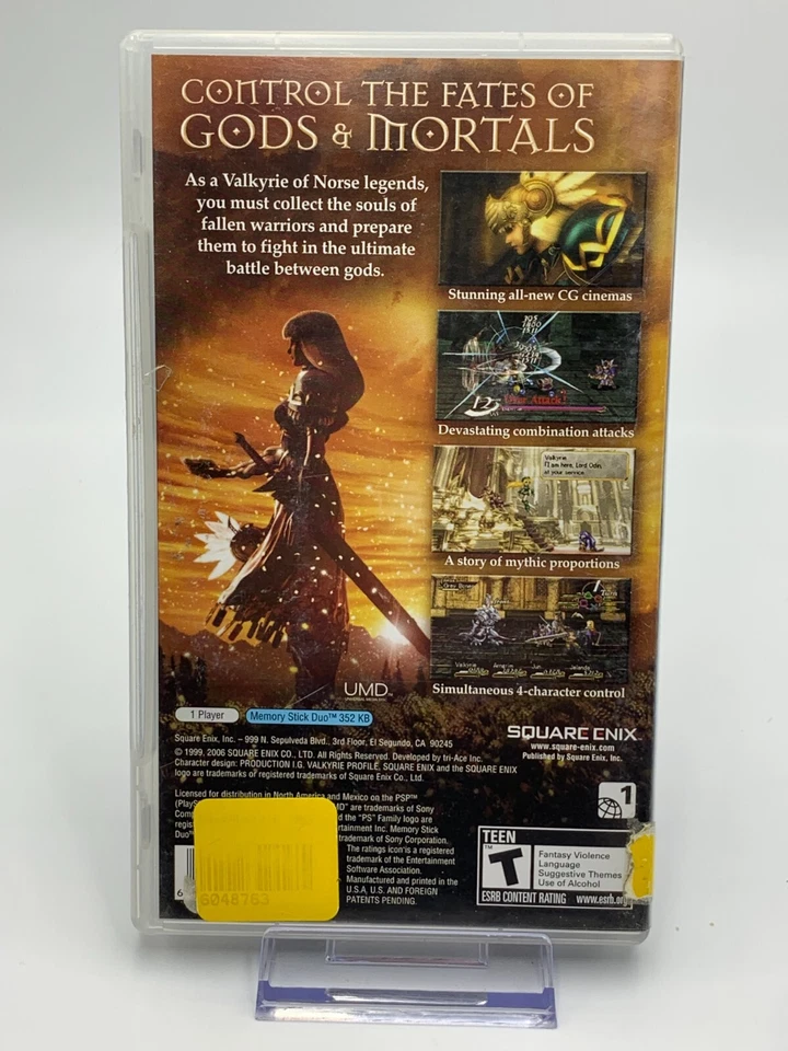 Valkyrie Profile: Lenneth (PSP, 2006) CIB Complete - Image 2 of 4