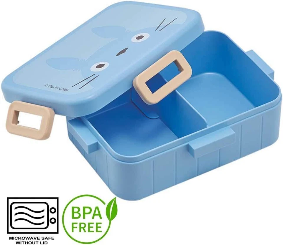 My Neighbor Totoro Bento Lunch Box (22oz) - Cute Carrier with Bule  - Image 3 of 3