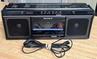 VTG Sony CFS-230 FM/AM Stereo Cassette-Corder, Walkman In, Boombox, Works/Tested