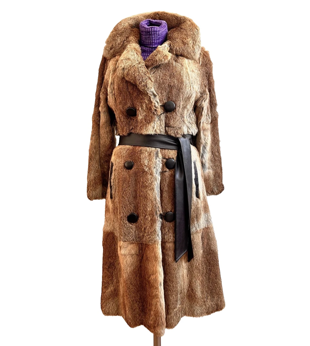 Fur Beige Vintage Coats, Jackets & Vests for Women for sale | eBay
