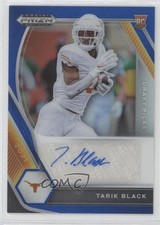 2021 Panini Prizm Draft Picks Blue 78/149 Tarik Black #DPA-TAR Auto s1i