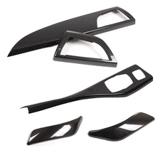 5Pcs ABS Carbon Fiber interior Trim Cover  Fits BMW 230i F23 Convertible 2012-17
