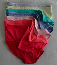 Girls Hanes 7 Pack Ultimate Pure Comfort Microfiber Briefs Underwear Size 8