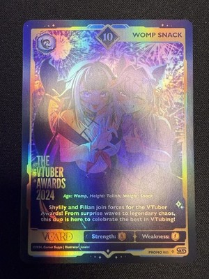 Womp Snack - Full Art ''10'' PROMO 001 VCard aus den VTuber Awards 2024