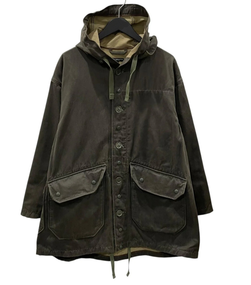 Engineered Garments Madison Parka Coated Twill S - Gem