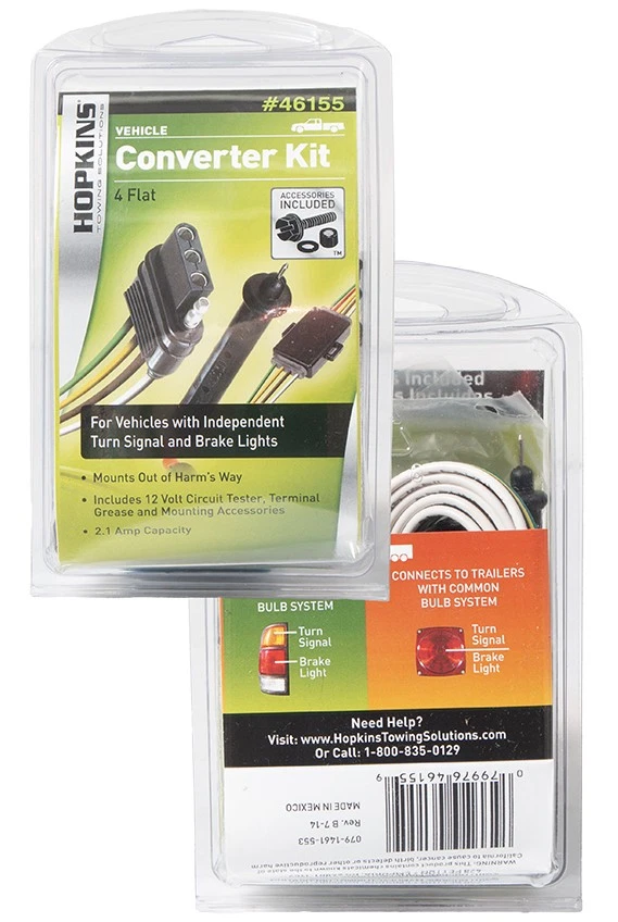 Kit convertidor de luz trasera universal plana Hopkins Towing Solutions 4 modelo ID 46155 Foto 3 de 4