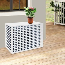 110*80*55cm Air Conditioner Fence Privacy Fence Cover for A/C Conditioning Unit