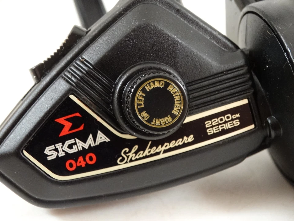 Carrete de pesca Shakespeare serie 2200 CK Sigma 040 hecho en Japón Foto 3 de 4