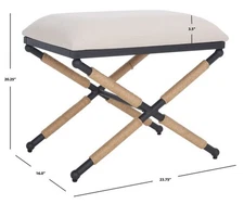 Safavieh CARMELO HEMP WRAPPED OTTOMAN, Reduced Price 2172768557 SFV2122A