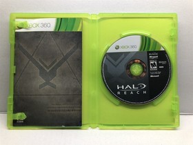 Halo Reach (Xbox 360, 2010) Complete w/ Manual - Tested Working