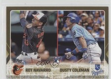 2015 Topps Update Rookie Combos Gold /2015 Rey Navarro Dusty Coleman #US298 4r2