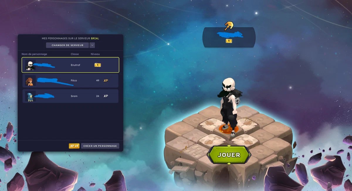 Compte Dofus à vendre - Forgelance 200