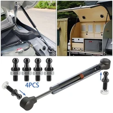 4 Ball Stud Mounting 10 mm 1/2 Inch Thread Shaft for Gas Prop Strut Spring Lift