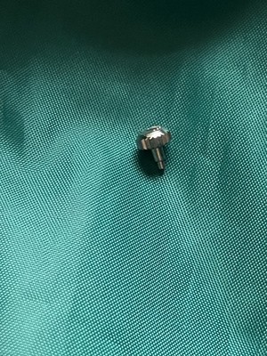 Genuine Rolex 5.3mm Steel Oyster Crown. Preowned 