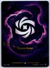 Chaos Rune [Alternate Art] #166a Prices | Riftbound Origins