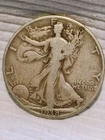 1938 D ~ WALKING LIBERTY HALF DOLLAR ~ VG