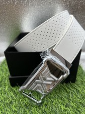 WHITE Golf Sports PXG Belt Square Pu Casual Belt Adjustable Unisex