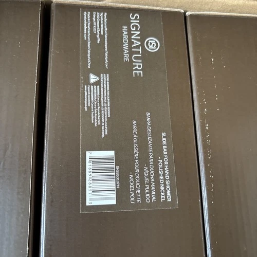 Signature Hardware SHSB3010PN 30" Hand Shower Slide Bar - Polished Nickel - Picture 2 of 2