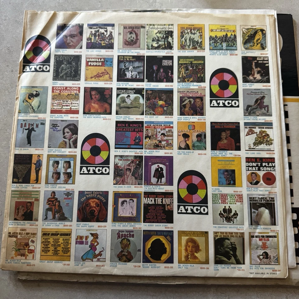 Buffalo Springfield  Self-Titled Psych, Folk Rock Vinyl LP Foto 4 de 4