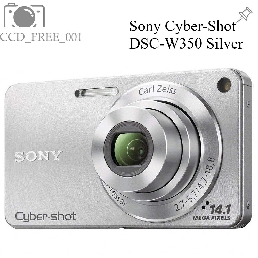 ソニー サイバーショット DSC-W350 コンデジ シルバー Sony Dsc W350 for sale | eBay