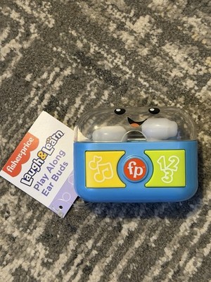 Fisher-Price Laugh & Learn Play Along Ear Buds Interactive Toy 6-36 Months