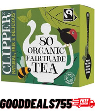 Organic Everyday Black Tea Bags 320 Herbal Infusions Plant Based Natural 0.05 per strip