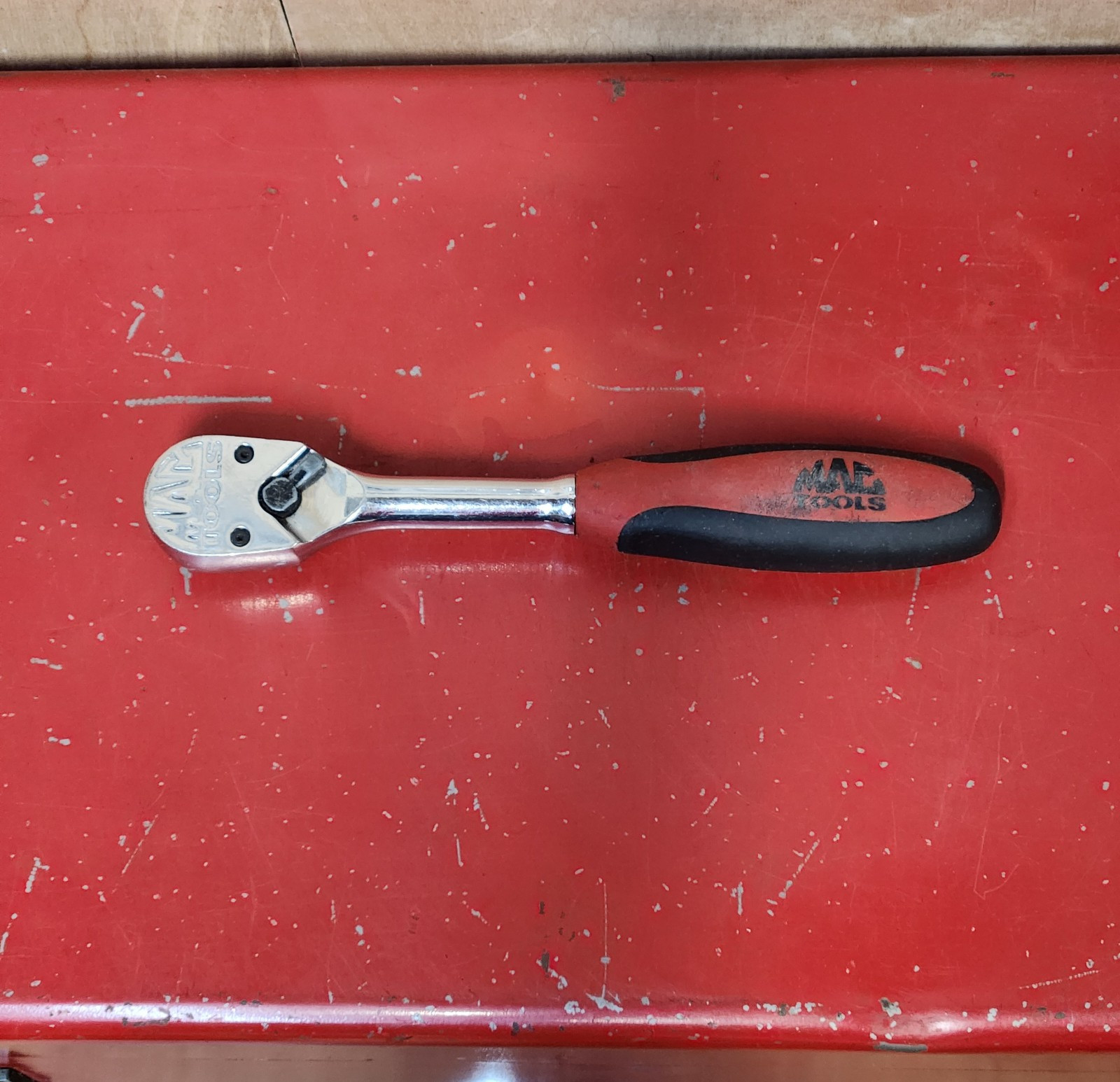 Mac Tools 3/8” Drive Red Soft Grip Ratchet XPR8PA