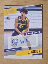 21 Panini Chronicles Draft Picks DJ Carton Prestige Bonus Shots Signatures