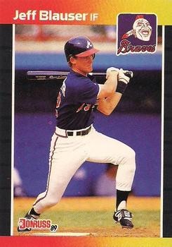 1989 Donruss #592 Jeff Blauser