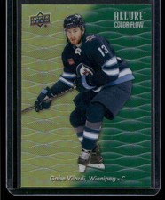 2023-24 Upper Deck Allure #CF-23 Gabe Vilardi Color Flow Yellow-Green