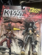 Mcfarlane KISS Psycho Circus Action figure Set of Four Sealed!! *1998*4 Figs MOC