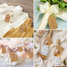 Bolsas Regalo 27 * 12 * 21cm,Bolsas Para Regalo,Bolsa Kraft De Chuches Marrón Para Embalaje De Regalo, Fiestas De Cumpleaños, Compras, Bodas, Navidad(20pzs 130gsm