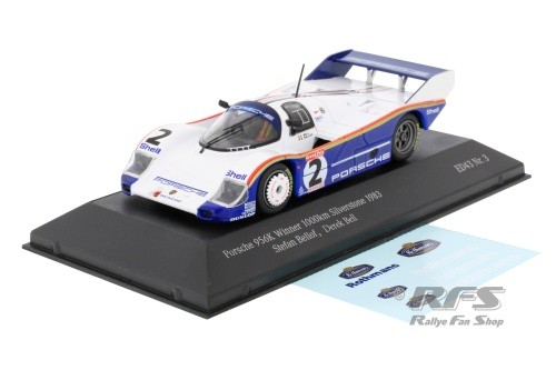 Porsche 956 Bellof Bell 1000 Km Silverstone 1983 1:43 Cmr-image