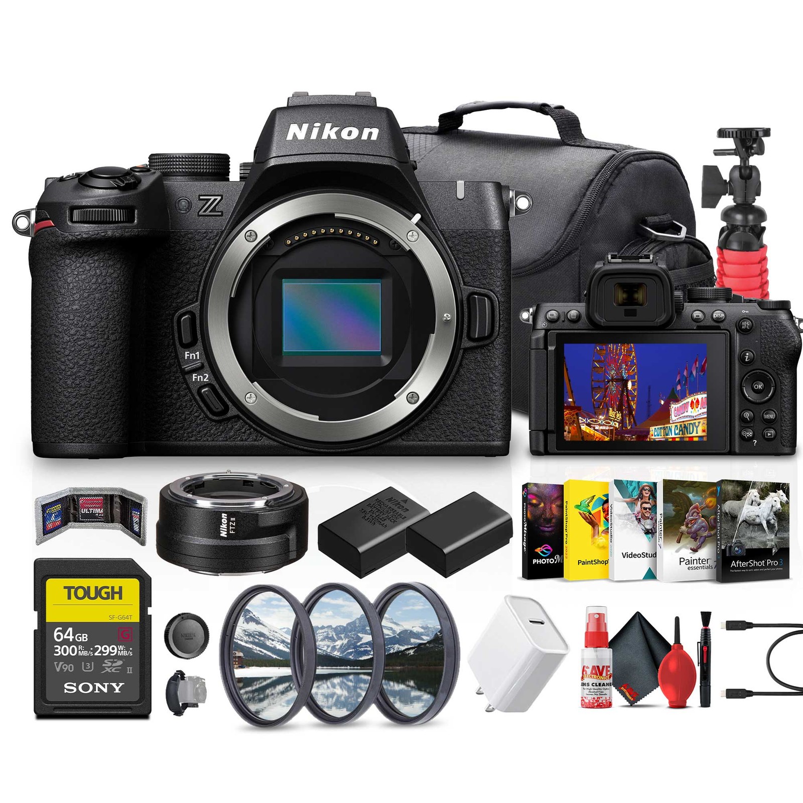 Компактный и легкий беззеркальный цифровой фотоаппарат Nikon Z50 II + Многое другое