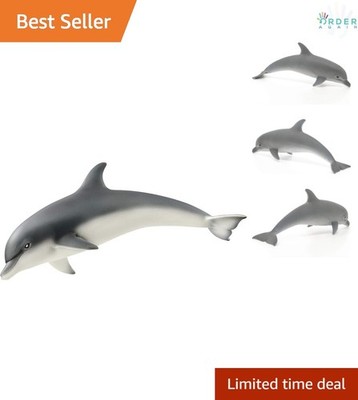 Wild Life Realistic Dolphin Figurine Durable Educational Toy for Kids Ages 3+