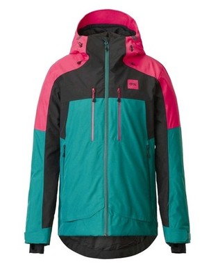 PICTURE Bio Sustainable WOMENS EXA Hooded Ski Jacket Size Small Waterproof 