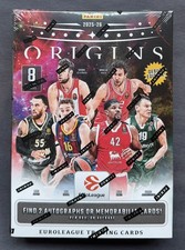 2025-26 Panini Euroleague Origins Basketball Hobby Box SEALED