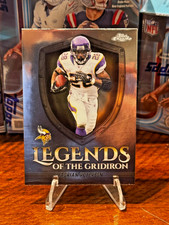 2025-26 Topps Chrome Football LEGENDS OF GRIDIRON #LOG-15 Adrian Peterson HOF?