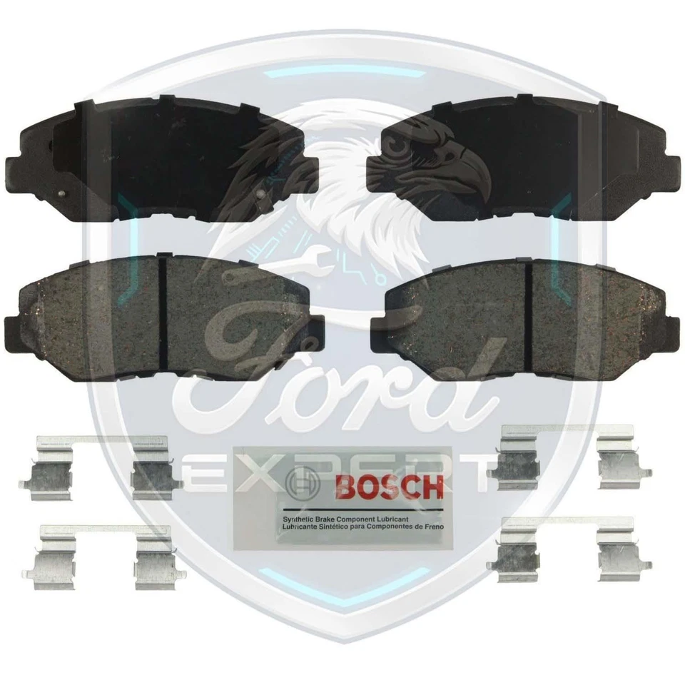 Kit de pastillas de freno delanteras y traseras de cerámica Bosch OEM para Honda CR-Z 2016 9 años de garantía Foto 4 de 4
