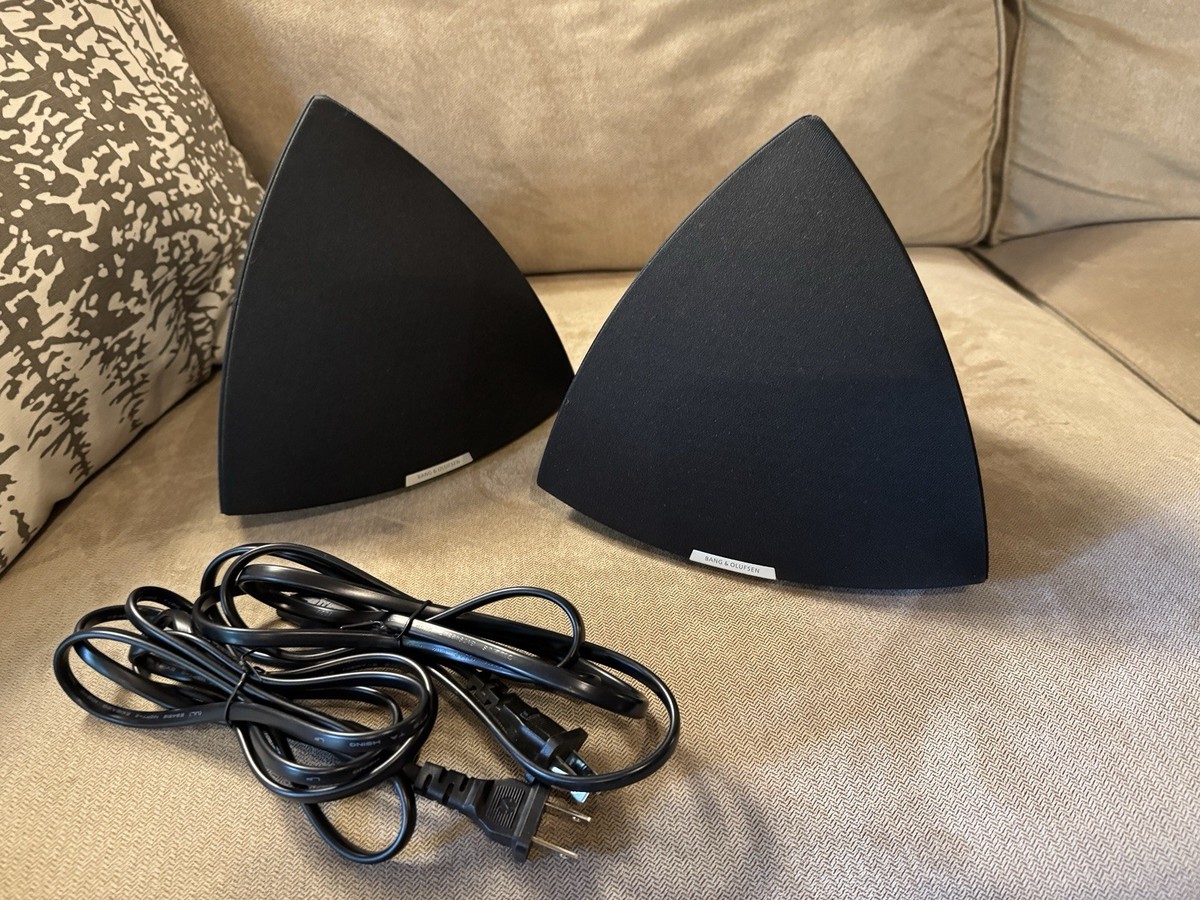 Bang and Olufsen BeoLab 4 Active Loudspeakers Black (Powerlink