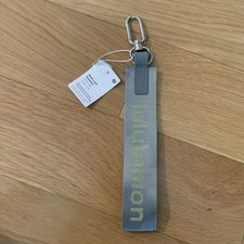 Never Lost Keychain Grey Lululemon