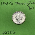 1941-S Mercury Dime 10c Choice BU Uncirculated Mint State Coin