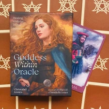 Goddess Within Oracle Card Deck And Guide Healing With The Divine Feminine